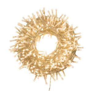 Catena luminosa di natale 500 led luce calda a batteria-0