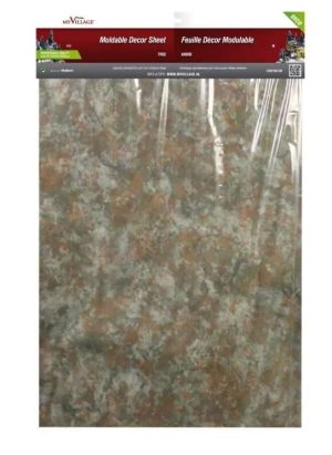 Foglio modellabile camouflage effetto roccia 60x50 cm-0