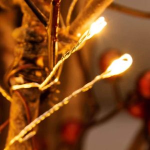 Catena luminosa 60 mini led 120cm luce calda-4265