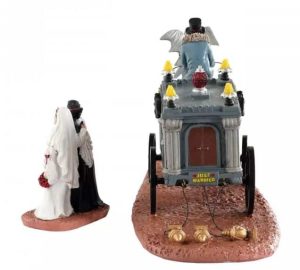 Lemax Paesaggio Carrozza Newly Deads Halloween 33613-4440