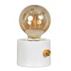 Lampada ricaricabile dimmerabile bianca Pvc-0