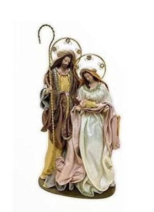 Natività Lord con base h56 cm avorio/oro-0