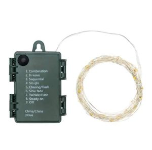 40 Microled bianco interno/esterno a batteria-4230