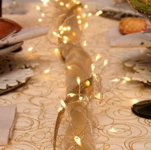 Catena luminosa Lotti a batteria luce calda 3 mt-4238