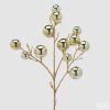 Ramo decoro con palle in oro x12 h53 cm-0