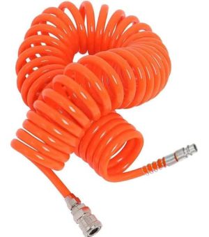 Tubo spirale 7.5 mt con innesti rapidi -4517